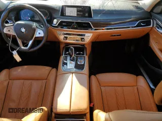 2021 BMW 7 Series 750i xDrive with VIN WBA7U2C01MCF48782, listed as a Copart auction lot 81428793 with 22,735 mi miles. Bid and sale history available at carsss.com. Image 8.