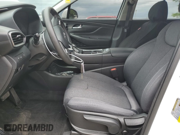 2022 Hyundai Santa Fe SE with VIN 5NMS1DAJ2NH397951, listed as a Copart auction lot 62522614 with 19,933 mi miles and Salvage Title. Bid and sale history available at DreamBid. Image 7.