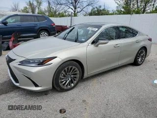 2024 Lexus ES 350 Ultra Luxury with VIN 58AFZ1B14RU161411, listed as a Copart auction lot 52399225 with 7,635 mi miles and Salvage title. Bid and sale history available at DreamBid. Image 1.