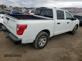 2021 Nissan Titan S с VIN 1N6AA1EE6MN520317, выставлен на аукционе Copart как лот 76320344 с пробегом 24 950 миль миль и Списание • Salvage title. История ставок и продаж доступна на DreamBid. Изображение 3.