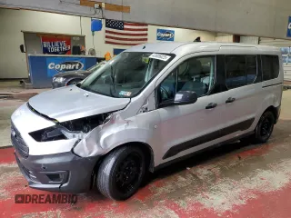 2022 Ford Transit Connect XL z VIN NM0GE9E20N1513018, wystawiony jako Copart lot #43806825 z przebiegiem 53 194 mil mil oraz Szkoda całkowita • Salvage title. Historia ofert i sprzedaży dostępna na DreamBid. Obrazek 1.