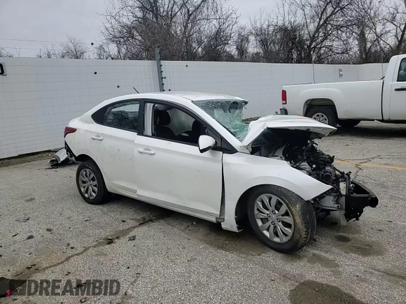 2019 Hyundai Accent SE with VIN 3KPC24A36KE049477, listed as a Copart auction lot 47841845 with 0 mi miles and Salvage Title. Bid and sale history available at carsss.com. Image 11.