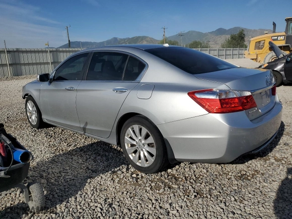 2014 Honda Accord Sedan EX-L with VIN 1HGCR2F8XEA221104, listed as a Copart auction lot 59511484 with 109,196 mi miles and Salvage Title. Bid and sale history available at carsss.com. Image 2.