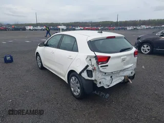 2022 Kia Rio S with VIN 3KPA25AD1NE437453, listed as a IAAI auction lot 41965684 with 78,420 mi miles and . Bid and sale history available at DreamBid. Image 3.