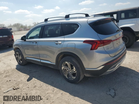 2022 Hyundai Santa Fe SEL z VIN 5NMS34AJ8NH467401, wystawiony jako Copart lot #52863215 z przebiegiem 59 780 mil mil oraz Szkoda całkowita • Salvage title. Historia ofert i sprzedaży dostępna na DreamBid. Obrazek 2.