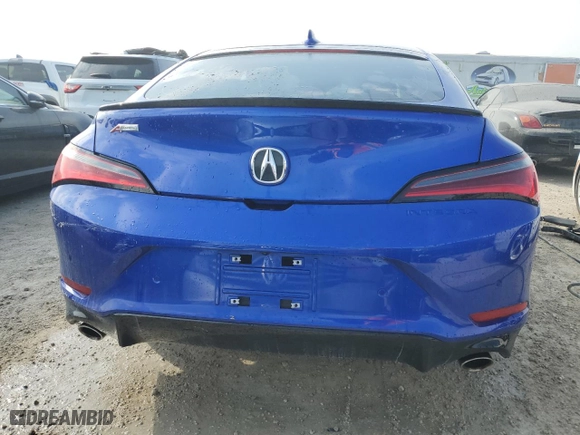 2023 Acura Integra w/A-Spec Technology Package with VIN 19UDE4H67PA001767, listed as a Copart auction lot 73930704 with 0 mi miles and Non Repairable. Bid and sale history available at carsss.com. Image 6.