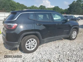 2020 Jeep Compass Sport with VIN 3C4NJCAB6LT257742, listed as a Copart auction lot 47100845 with 71,111 mi miles and Salvage title. Bid and sale history available at DreamBid. Image 3.