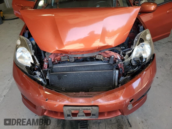 2012 Honda Fit Sport with VIN JHMGE8H5XCC012916, listed as a Copart auction lot 53788355 with 0 mi miles and Salvage Title. Bid and sale history available at carsss.com. Image 12.
