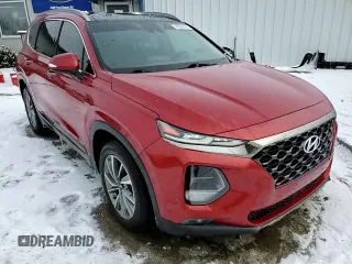 2019 Hyundai Santa Fe Limited with VIN 5NMS5CADXKH066099, listed as a Copart auction lot 43580965 with 80,414 mi miles and Salvage Title. Bid and sale history available at carsss.com. Image 14.