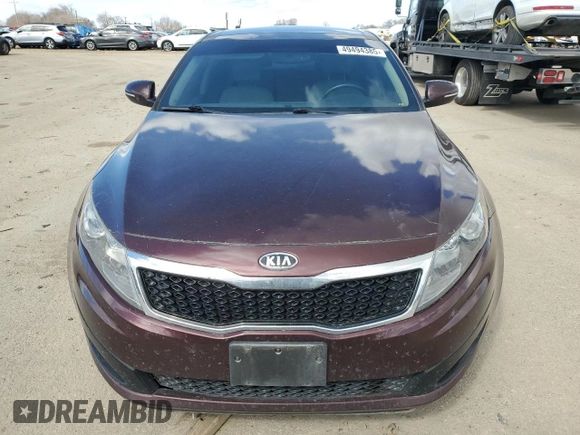 2012 Kia Optima EX with VIN 5XXGN4A74CG037395, listed as a Copart auction lot 49494385 with 124,661 mi miles and Salvage Title. Bid and sale history available at carsss.com. Image 5.