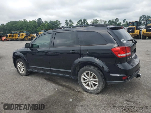 2015 Dodge Journey SXT with VIN 3C4PDCBG9FT690969, listed as a Copart auction lot 63434185 with 108,118 mi miles and Clean title. Bid and sale history available at DreamBid. Image 2.