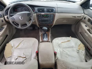 2001 Mercury Sable LS with VIN 1MEHM55SX1G608761, listed as a Copart auction lot 43158475 with 184,120 mi miles and Salvage Title. Bid and sale history available at DreamBid. Image 8.