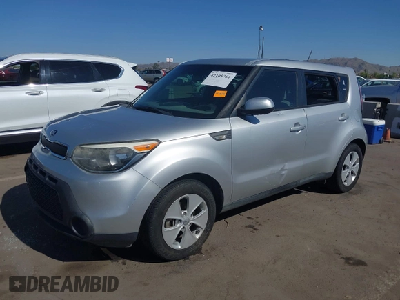 2014 Kia Soul with VIN KNDJN2A26E7702226, listed as a IAAI auction lot 42105761 with 146,670 mi miles and . Bid and sale history available at DreamBid. Image 2.