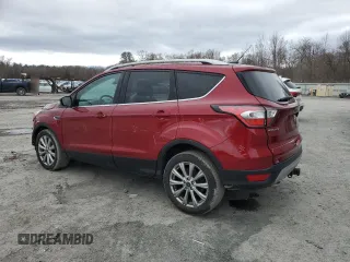 2017 Ford Escape Titanium with VIN 1FMCU0J93HUE83465, listed as a Copart auction lot 53340915 with 44,973 mi miles and Salvage Title. Bid and sale history available at DreamBid. Image 2.
