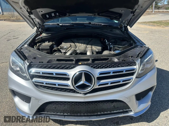 2017 Mercedes-Benz GLS 550 z VIN 4JGDF7DE2HA791339, wystawiony jako Copart lot #58326935 z przebiegiem 191 711 mil mil oraz Czysty tytuł • Clean title. Historia ofert i sprzedaży dostępna na DreamBid. Obrazek 7.