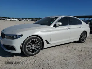 2018 BMW 5 Series 530i with VIN WBAJA5C58JWA39259, listed as a Copart auction lot 48374475 with 71,461 mi miles and Clean Title. Bid and sale history available at carsss.com. Image 1.