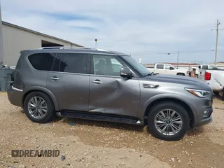 2021 Infiniti QX80 PREMIUM SELECT with VIN JN8AZ2AF9M9718838, listed as a IAAI auction lot 41797875 with 80,597 mi miles. Bid and sale history available at carsss.com. Image 13.