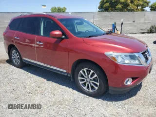 2015 Nissan Pathfinder SL with VIN 5N1AR2MM0FC612995, listed as a Copart auction lot 61105275 with 111,766 mi miles and Salvage title. Bid and sale history available at DreamBid. Image 4.