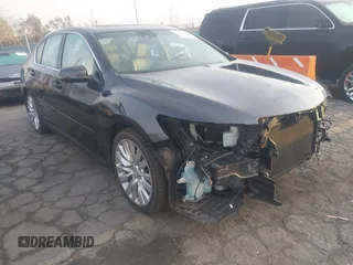 2014 Acura RLX Tech Pkg with VIN JH4KC1F50EC001582, listed as a IAAI auction lot 41478973 with 56,163 mi miles. Bid and sale history available at carsss.com. Image 1.