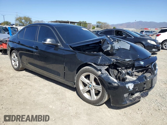 2013 BMW 3 Series 328i with VIN WBA3C1C58DF444907, listed as a Copart auction lot 49463935 with 103,258 mi miles and Salvage Title. Bid and sale history available at carsss.com. Image 4.