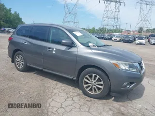 2015 Nissan Pathfinder SL z VIN 5N1AR2MM1FC611967, wystawiony jako IAAI lot #42201697 z przebiegiem 169 272 mil mil oraz . Historia ofert i sprzedaży dostępna na DreamBid. Obrazek 1.