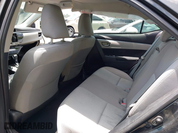 2016 Toyota Corolla L with VIN 2T1BURHE0GC731285, listed as a IAAI auction lot 42450189 with 60,283 mi miles and . Bid and sale history available at DreamBid. Image 8.