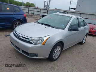 2010 Ford Focus SE with VIN 1FAHP3FN7AW290356, listed as a IAAI auction lot 41915359 with 60,027 mi miles. Bid and sale history available at carsss.com. Image 2.