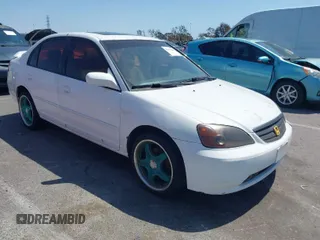 2003 Honda Civic EX with VIN 2HGES26753H508367, listed as a IAAI auction lot 41977264 with 203,867 mi miles. Bid and sale history available at carsss.com. Image 1.
