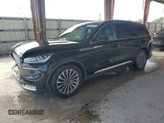 2021 Lincoln Aviator Reserve z VIN 5LM5J7WC5MGL17470, wystawiony jako Copart lot #88851245 z przebiegiem 70 598 mil mil oraz Nie do naprawy • Non repairable. Historia ofert i sprzedaży dostępna na DreamBid. Obrazek 1.