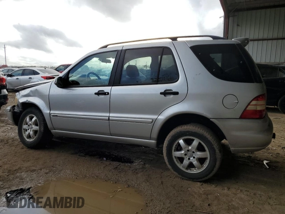 2003 Mercedes-Benz M-Class 3.7L with VIN 4JGAB57E23A407695, listed as a Copart auction lot 79568154 with 228,488 mi miles and Salvage Title. Bid and sale history available at carsss.com. Image 2.