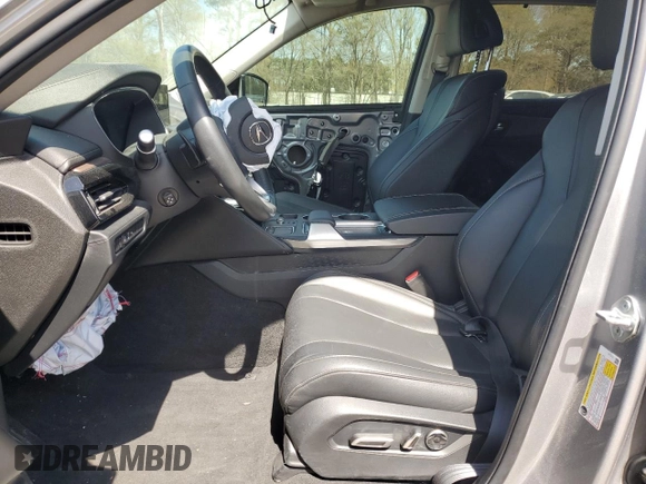 2022 Acura MDX w/Technology Package with VIN 5J8YD9H42NL001662, listed as a Copart auction lot 49833585 with 0 mi miles and Clean Title. Bid and sale history available at carsss.com. Image 7.