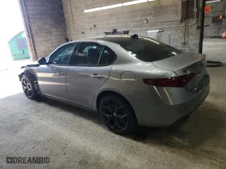2021 Alfa Romeo Giulia Ti with VIN ZARFANBN4M7644262, listed as a Copart auction lot 48141725 with 23,550 mi miles and Salvage Title. Bid and sale history available at carsss.com. Image 2.