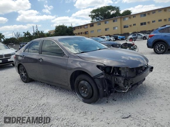 2017 Toyota Camry XLE with VIN 4T1BF1FK8HU714836, listed as a Copart auction lot 53085325 with 54,008 mi miles and Salvage Title. Bid and sale history available at carsss.com. Image 4.