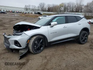 2022 Chevrolet Blazer RS с VIN 3GNKBKRS9NS146018, выставлен на аукционе Copart как лот 82160704 с пробегом 27 919 миль миль и Чистый • Clean title. История ставок и продаж доступна на DreamBid. Изображение 1.