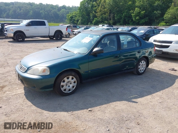 2000 Honda Civic VP z VIN 2HGEJ6613YH526718, wystawiony jako IAAI lot #42402399 z przebiegiem 14 051 mil mil oraz . Historia ofert i sprzedaży dostępna na DreamBid. Obrazek 2.