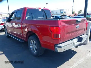 2018 Ford F-150 XL with VIN 1FTEW1CGXJKE00575, listed as a IAAI auction lot 41827249 with 138,019 mi miles. Bid and sale history available at carsss.com. Image 3.