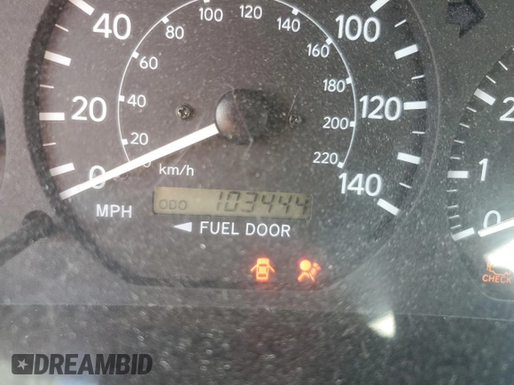 2001 Toyota Camry CE with VIN 4T1BG22K31U028525, listed as a Copart auction lot 50034775 with 103,444 mi miles and Salvage Title. Bid and sale history available at carsss.com. Image 9.