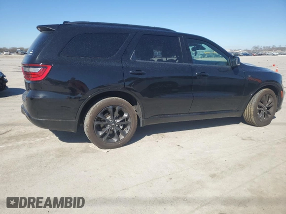 2024 Dodge Durango R/T Plus with VIN 1C4SDJCT4RC159513, listed as a Copart auction lot 47224715 with 15,423 mi miles and Salvage title. Bid and sale history available at DreamBid. Image 3.