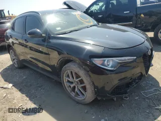2018 Alfa Romeo Stelvio Ti Sport z VIN ZASFAKNNXJ7B84760, wystawiony jako Copart lot #52219395 z przebiegiem 110 145 mil mil oraz Tytuł czysty. Historia ofert i sprzedaży dostępna na DreamBid. Obrazek 4.