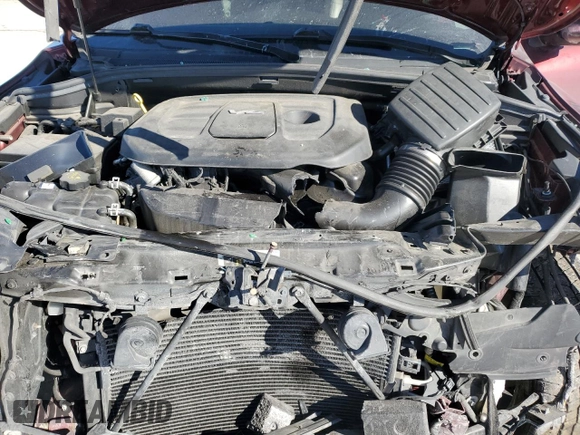 2018 Dodge Durango GT with VIN 1C4RDJDG4JC393672, listed as a Copart auction lot 42626405 with 86,356 mi miles and Salvage Title. Bid and sale history available at DreamBid. Image 14.