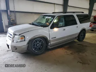 2007 Ford Expedition Max Eddie Bauer with VIN 1FMFK18577LA30515, listed as a Copart auction lot 88598315 with 143,270 mi miles and Salvage Title. Bid and sale history available at DreamBid. Image 1.