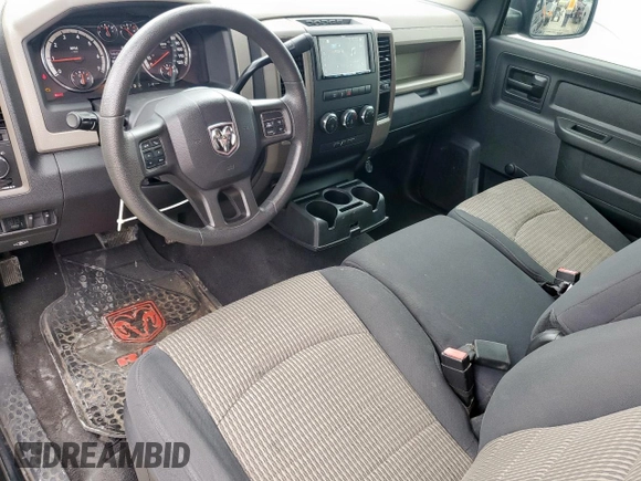 2012 Ram 1500 Express with VIN 3C6JD6AT3CG273090, listed as a Copart auction lot 50933795 with 118,470 mi miles and Clean title. Bid and sale history available at DreamBid. Image 8.