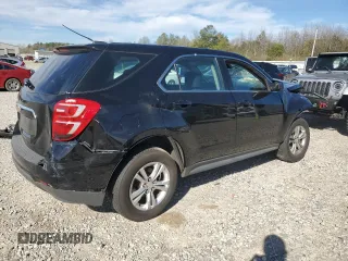 2017 Chevrolet Equinox LS with VIN 2GNALBEK7H1531480, listed as a Copart auction lot 49491395 with 0 mi miles and Salvage Title. Bid and sale history available at carsss.com. Image 3.