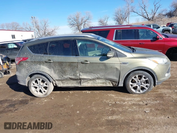 2014 Ford Escape Titanium with VIN 1FMCU9J96EUA15990, listed as a IAAI auction lot 41667046 with 203,202 mi miles. Bid and sale history available at carsss.com. Image 13.