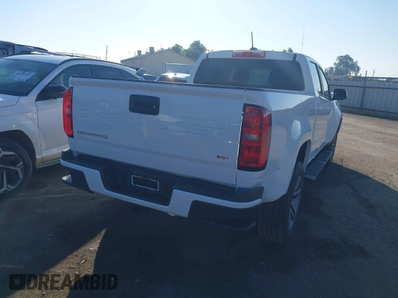 2021 Chevrolet Colorado 2WD Work Truck с VIN 1GCGSBENXM1276176, выставлен на аукционе IAAI как лот 41871871 с пробегом 11 368 миль миль и . История ставок и продаж доступна на DreamBid. Изображение 4.