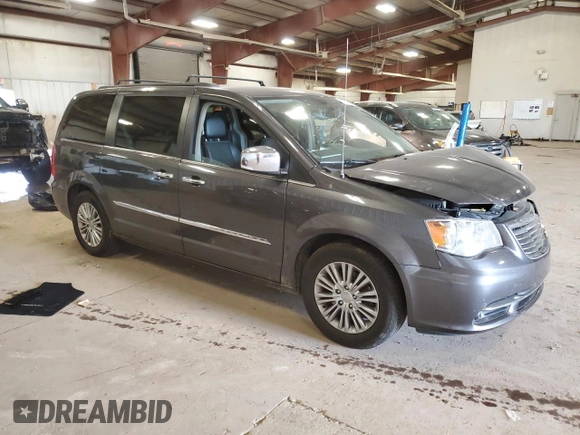 2015 Chrysler Town & Country Touring L z VIN 2C4RC1CG2FR597048, wystawiony jako Copart lot #58446055 z przebiegiem 208 203 mil mil oraz Czysty tytuł • Clean title. Historia ofert i sprzedaży dostępna na DreamBid. Obrazek 4.