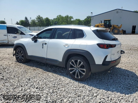 2023 Mazda CX-50 S Premium Plus with VIN 7MMVABEM2PN111463, listed as a Copart auction lot 60270505 with 21,191 mi miles and Salvage title. Bid and sale history available at DreamBid. Image 2.