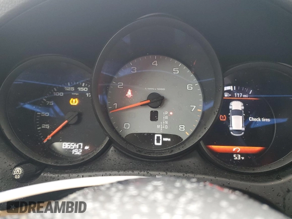 2017 Porsche Macan S z VIN WP1AB2A50HLB16148, wystawiony jako Copart lot #57942475 z przebiegiem 86 547 mil mil oraz Szkody całkowita. Historia ofert i sprzedaży dostępna na DreamBid. Obrazek 9.
