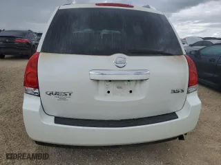 2008 Nissan Quest with VIN 5N1BV28U78N108686, listed as a Copart auction lot 74558294 with 120,697 mi miles and Clean Title. Bid and sale history available at carsss.com. Image 6.