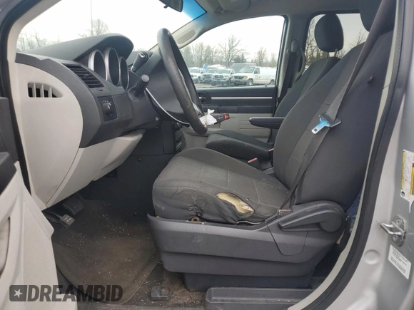 2009 Dodge Grand Caravan SE with VIN 2D8HN44E59R686851, listed as a Copart auction lot 48758335 with Not provided miles and Salvage title. Bid and sale history available at DreamBid. Image 7.